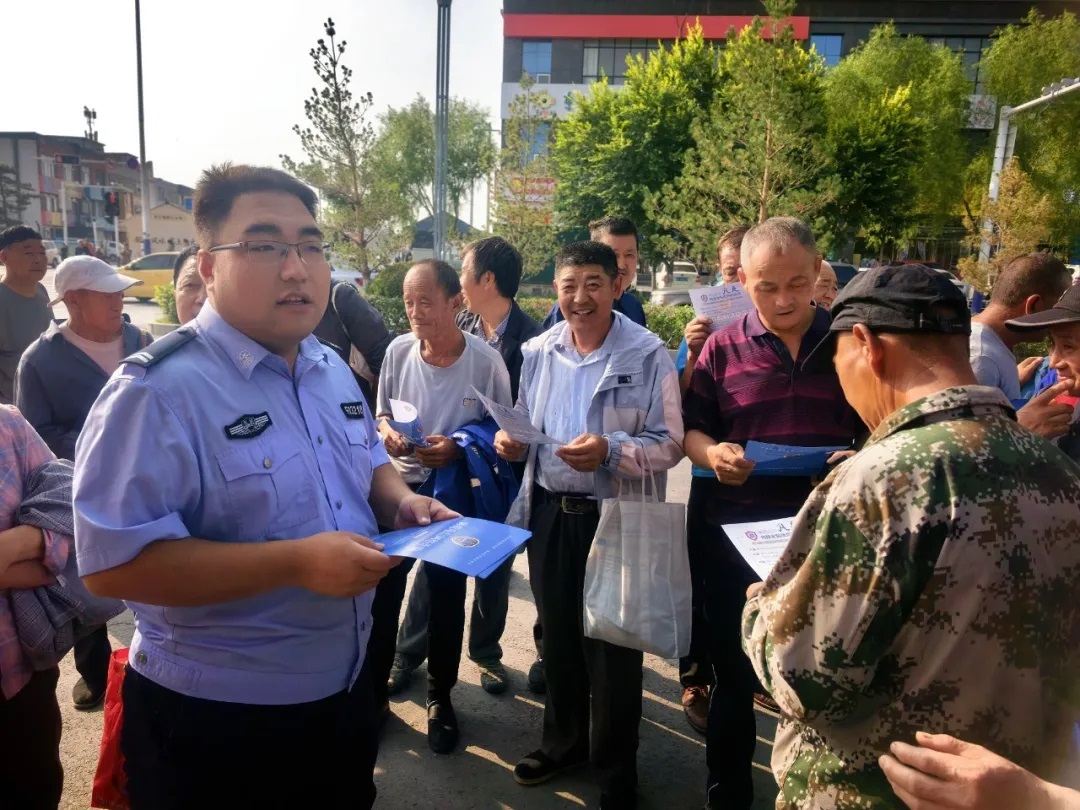 榆林高新公安：多点开展反诈宣传 筑牢夏季安全防线