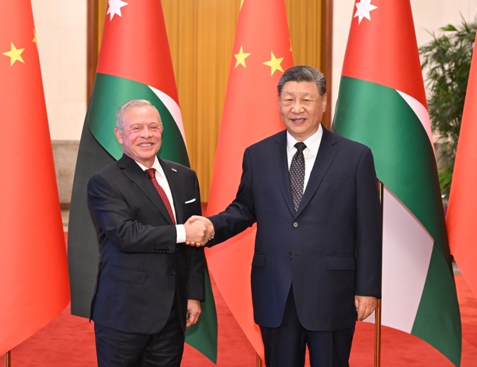 习近平同约旦国王阿卜杜拉二世会谈