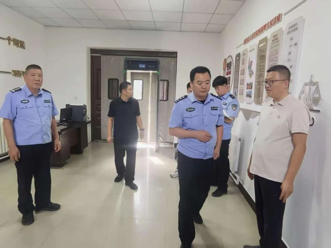 <b>金秋迎国庆 安全不放松——榆林市靖边县人民法院开展节前机关安全大检查</b>