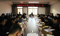 <b>靖边县住建局召开会议——集中学习 廉政谈话 收心归位</b>