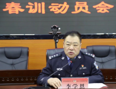 <b>靖边公安“三学三练三提升”春训活动拉开帷幕</b>