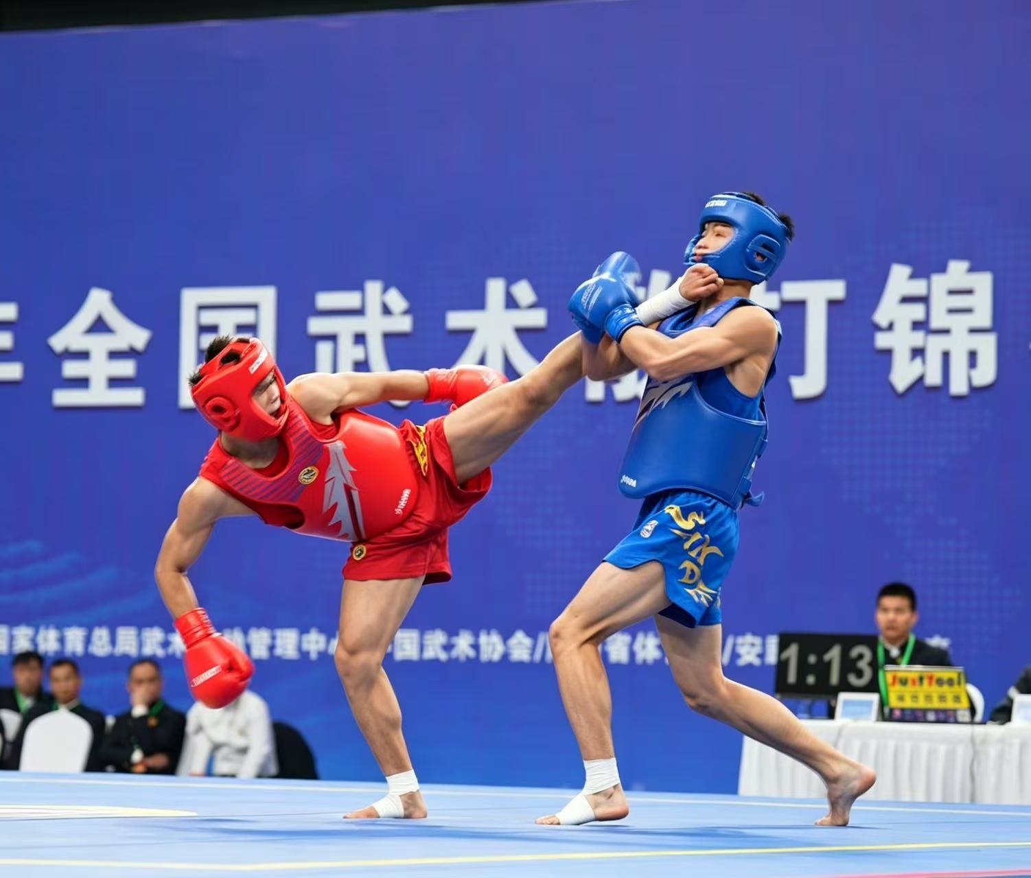 <b>秦风铁拳 主场告捷——陕西武术散打队挺进全国八强</b>